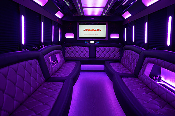 luxury party buses